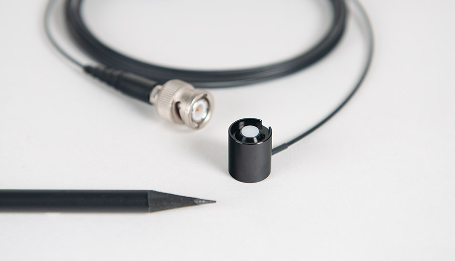Size comparison of the MQS-B Sensor.