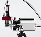 M-Series MINI version mounted on a Standard Measuring Head 3010-S of the GFS-3000 Gas Exchange & Fluorescence System.