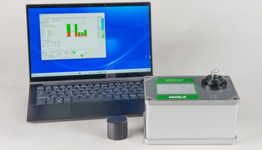 WATER-PAM-II can also be controlled with an external computer using WinControl-3