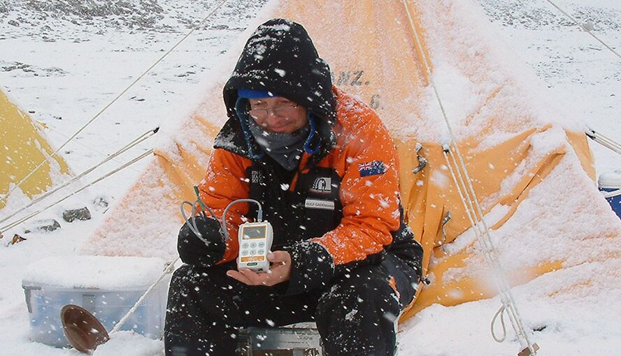 Outdoor use of the ULM-500.