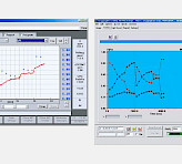 Software GFS-Win and ImagingWin running in synchrony exchanging data. Image names are stored in the gas exchange file.