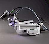POROMETER combined with the 2054-L external light source which complements the internal actinic light of MINI-PAM-II fluorometers