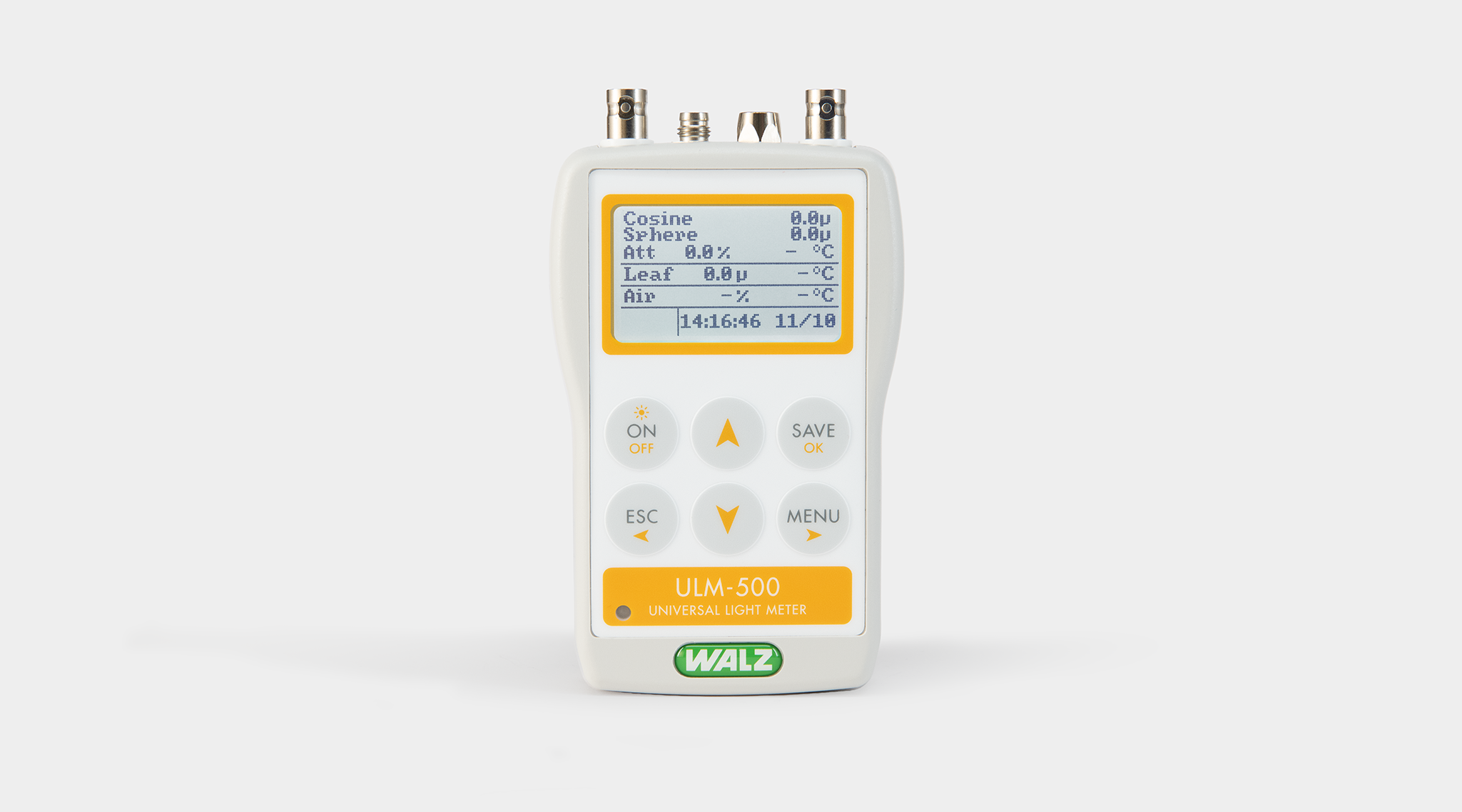 ULM-500 front view with second display page
