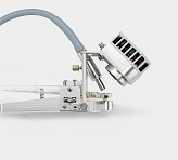 external LED light source attached to 2035-B leaf clip
