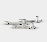 Three leaf clips for dark-acclimation