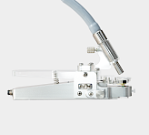 Leaf Clip Holder 2030-B with 90° fiberoptics adapter