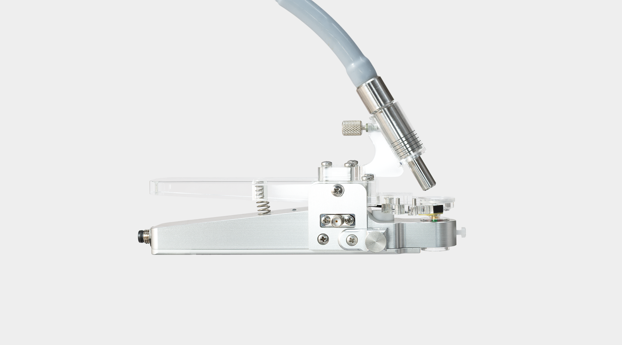 Leaf Clip Holder 2030-B with 90&deg; fiberoptics adapter