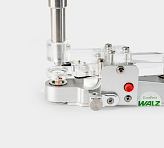 90° fiberoptics adapter attached to leaf clip