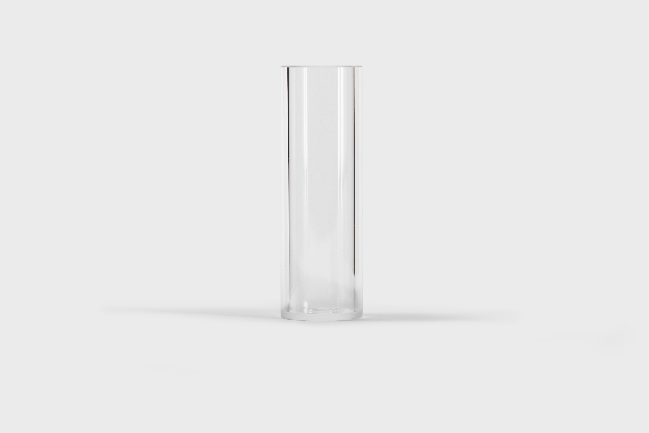 Round Quartz Glass Cuvette with 15 mm diameter