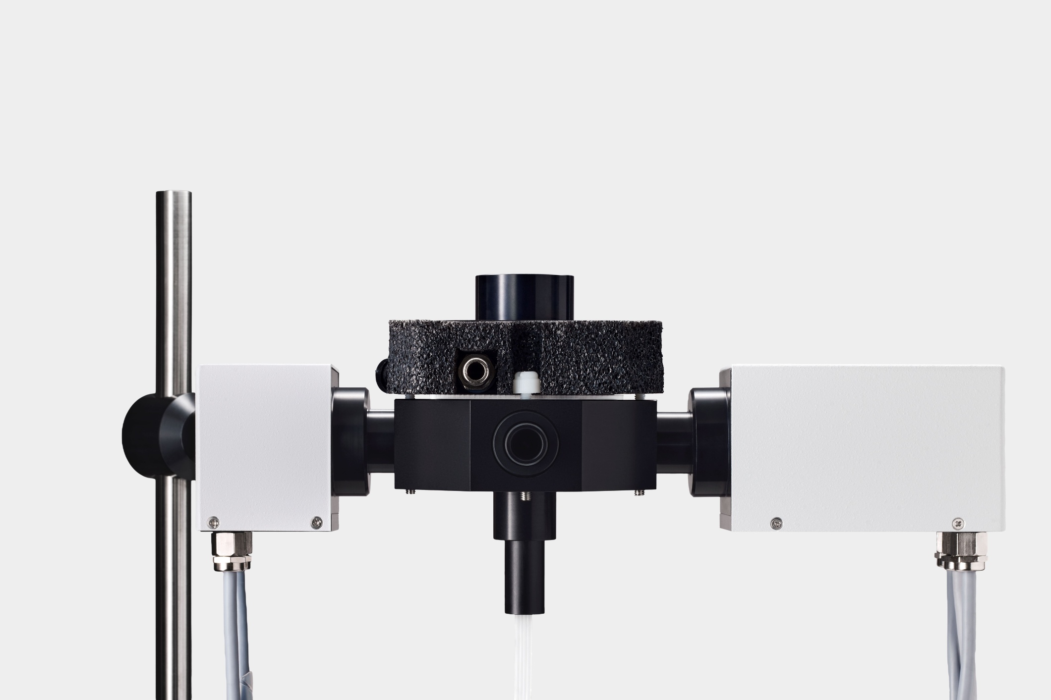 special optical unit for measurement of suspensions