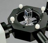 DUAL-PAM-100 measuring heads connected to a special optical unit for measurement of suspensions