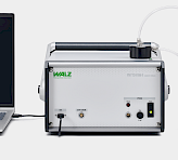 PHYTO-PAM-II COMPACT version with Flow-Through Cuvette and pump for automated measurements of mixed algae samples.