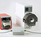 Various peristaltic pumps can be controlled by 0-10 V Universal Pump Control PHYTO-II/FT/I to automate sampling processes.