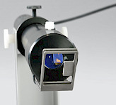 MONI-HEAD/S Measuring Head of the AQUATIC versions. Close-up with titanium sample clip.