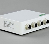 PC Interface Box MONI-IB4/LAN: RS485 sockets connecting to emitter detector units MONI-HEAD/485.