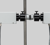 P515 Emitter and Detector heads with leaf sample for measuring electrochromic band shift and proton motive force in the 500–550 nm range